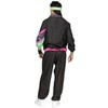 Fun World Men's 80s Track Suit Plus Size Costume