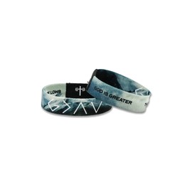 HOLSTRENGTH Daily Bible Verse Bracelet (Highs & Lows - Mountains, Regular)