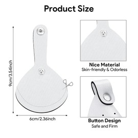 zhongko 5Pcs Nose Guard for Sun Protection, Non-Slip Nose Sun Guard, Nose Protector for Men and Women, Windproof & Sweat-Resistant Nose Shield for Golf, Tennis, Running and Beach Activities