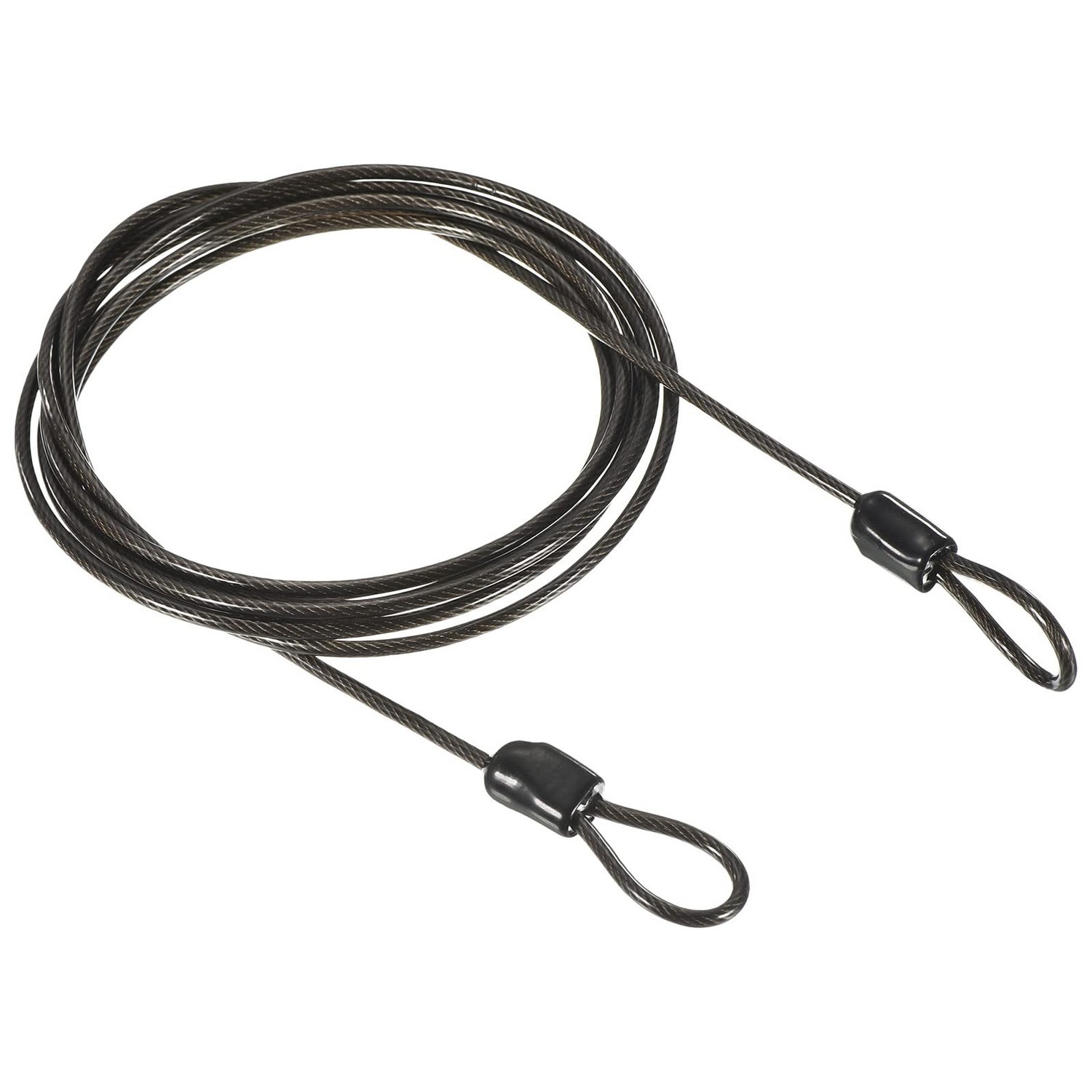 PATIKIL Security Steel Cable 2.5mm x 2m Coated Cargo Lock Wire Rope ...