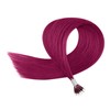 YoungSee Nano Hair Extensions Magenta Nano Beads Hair Extensions 16inch