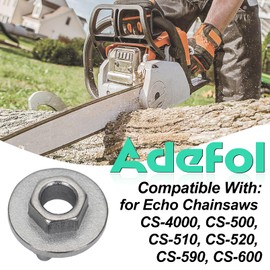 Adefol 89750516133 Clutch Removal Tool for Echo CS-370 CS-400 CS-440 CS-450 CS-510 CS-500 CS-520 CS-5500 CS-4000 CS-4500 CS-4600 CS-5000, CS-400 Chainsaw Clutch Drive Removal Tool 897505-16133