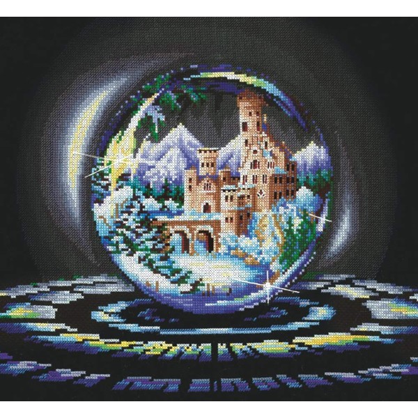 Andriana Cross Stitch Kit - Spheres of Desire - Winter
