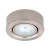 Leyton Lighting 12v 20w halogen surface downlight stainless steel warm
