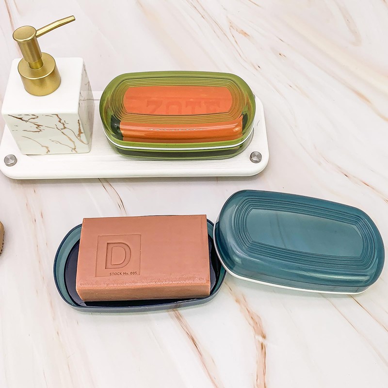 AIDIMMING Shampoo Bar Holder, Travel Soap Case,Shampoo & Conditioner Bar