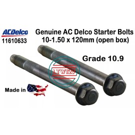 ACDelco (1 Pc) Original Ac Delco Starter Bolt, Metric  M10-1.5 X 120mm, GM 11610633