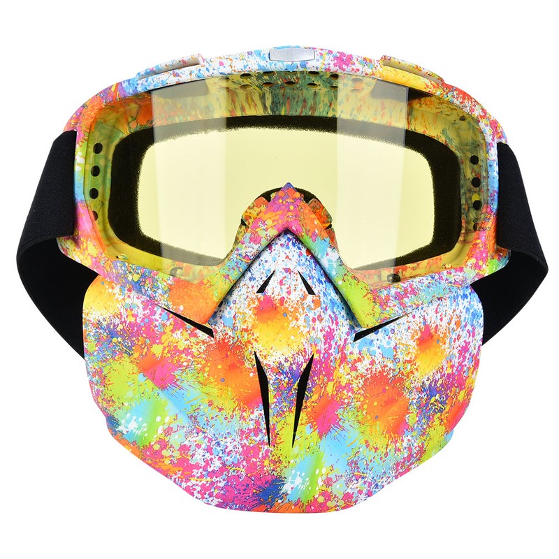 Outdoor Cycling Anti fog Anti wind Protective Goggles Mask Safety
