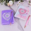 YIZOCENGUO Diary for Girls with Plush Love Pen, Kids Journal