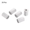 sourcing map M3 x 0.5-Pitch 10mm Length 304 Stainless Steel