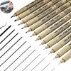 Kit de Plumones Fineliner Superaimi de 12 Piezas para Lettering,