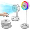 neefeel 120 Hr Portable Rechargeable Battery Powered Fan40000mAh Oscillating Stand