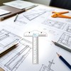 Clear Acrylic T-Square Ruler, Drafting T Square, Drafting Tools, T