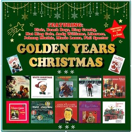 Golden Years Christmas (Elvis Presley / Johnny Mathis / Nat King Cole / Bing Crosby / Mario Lanza / Andy Williams / Beach Boys / Bing Crosby / Liberace / Phil Spector / White Christmas / It’s A Wonderful Life) [10CD + 2DVDs]
