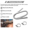 100cm Heater double-layer exhaust pipe with Clamps, Flexible auxiliary heater