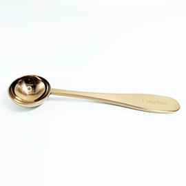 Kitchen Measuring Spoon 5ML (Gold) Stainless Steel, Tea Spoon, Tea Scoop
