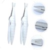 DOITOOL Cooking Utensils Fishbone Tweezers Portable Stainless Steel 2 Pack