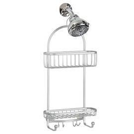 iDesign Shower Caddy, Silver