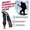 bastones senderismo 2 Bastón Trekking Plegable Ligero Senderismo Escalar Caminar
