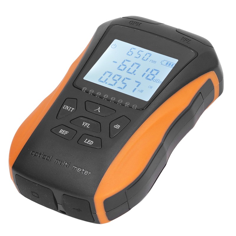 Optical Power Meter Multifunctional 4 in 1 Portable Fiber Light