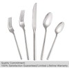Kelenfer Silverware Set Flatware Set Stainless Steel Cutlery Set 20
