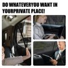 Pack of 4 car window sun protection, privacy protection, UV