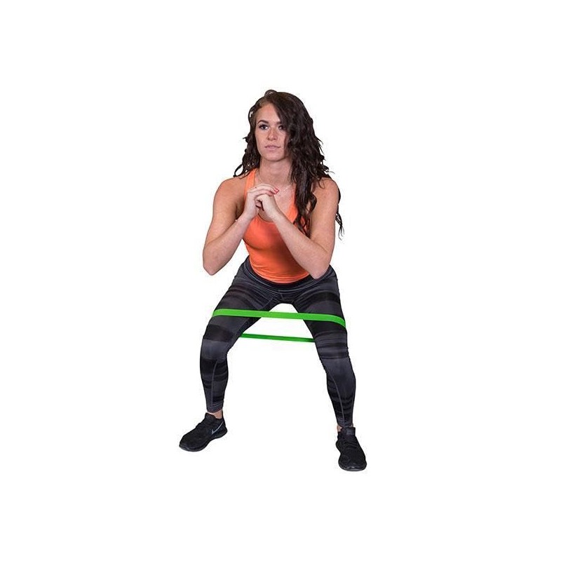 BodySolid (BSTBM2) Mini Loop Bands Green Light