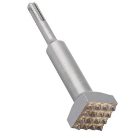 STFALI SDS Plus Chisel, SDS Drill Demolition Bushing Tool Bit, SDS Plus Electric Hammer Chisel, Square Head 16 Teeth Electric Flower Hammer Drill Bit for Wall, Stone Slabs, Bridges, Concrete