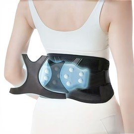 Flynow 腰 サポーター ベルト 腰痛ベルト 腰コルセット【腰・骨盤両用】 圧力自由調整 X型背板 圧力分散 メッシュ 通気 速乾 メッシュ スポーツ 長時間座業 立ち仕事 育児 日常生活 男性 女性 兼用 XL（へそ周り92-108cm）