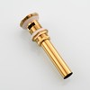 CIENCIA Titanium Gold Sink Drain Brass Pop Up Sink Stopper