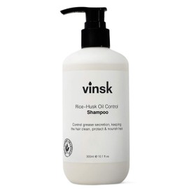 vinsk® Unisex Shampoo in Premium Quality | Shampoo Extremely Nourishing with Bamboo + Rice Bowls | Moisturising Shampoo for Men and Women | Hair Shampoo Now