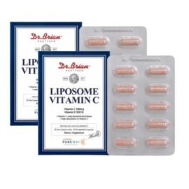 Lipozm Vitamin C Liposomal Liposome Vitamin C Liposome 30 capsules x 2 / 리포즘비타민씨 리포조말 리포좀 비타민C 리포솜 30캡슐 x 2개