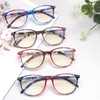 MAEOWN 4 Pack Progressive Multifocus Reading Glasses Blue Light Blocking