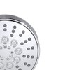 Modern 6-Spray Handheld Showerhead Kit with Pause Feature in Chrome