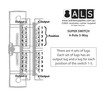 ALS SUPER SWITCH [Includes Wiring Diagram] Made in Korea, 4-Pole