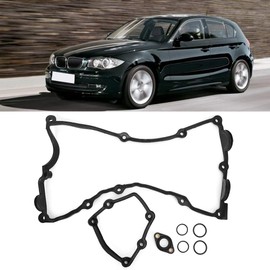 Engine Valve Cover, Yctze 11120032224 Valve Cover Gasket Set Replacement for E87 120i E46 318i E90 320i X3 N46 N42 for 11120032224 Valve Cover Gasket Set E90 Valve Cover Gasket