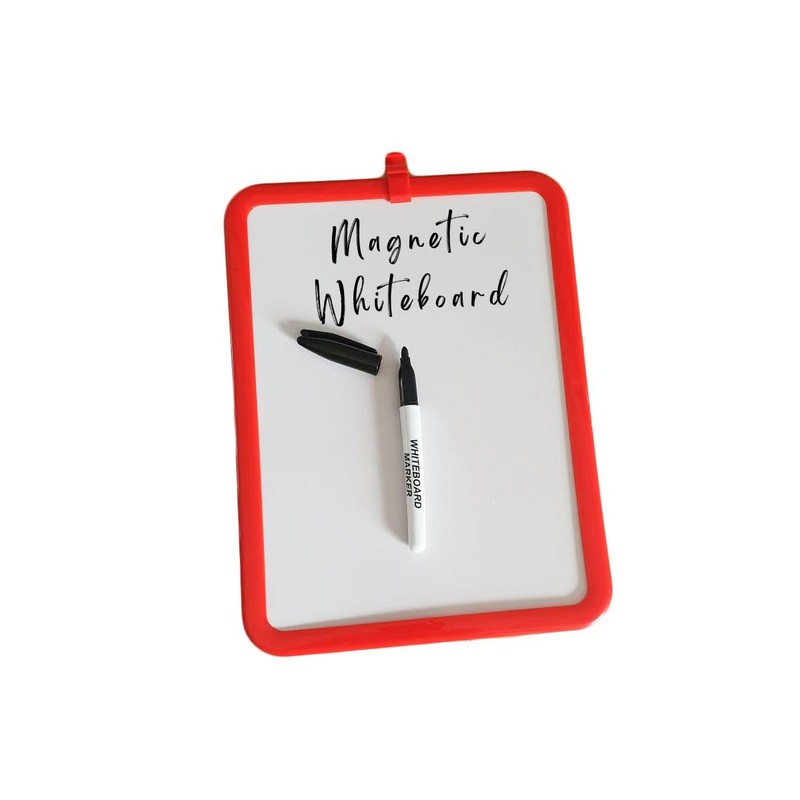 CARESTARZ 1x Magnetic whiteboard A4 for Fridge and 1x Pen,