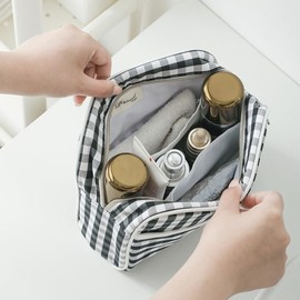 Cosmetic Bags, Makeup Bag Cosmetic Bag for Women Cosmetic Travel Makeup Bag Large Travel Toiletry Bag for Girls Make Up Bag Brush Bags Toiletry Bag, by VanFn P.Travel Series