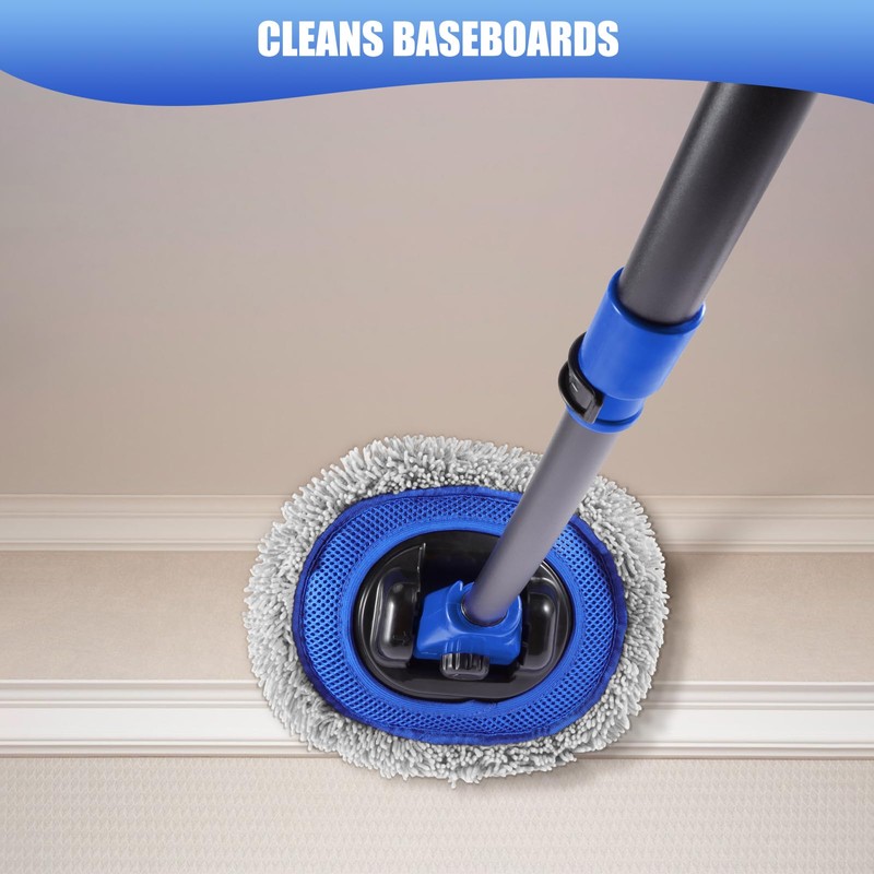 Wall Cleaner Mop, Washer Mops with Long Handle for Cleaning