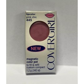 Covergirl Magnetic Color Pot Refill Lipcolor Pink Chic/Pink #445 (1)
