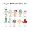 Gwezmxs Children's Wooden Ice Cream Toy from 3 Years, Ice