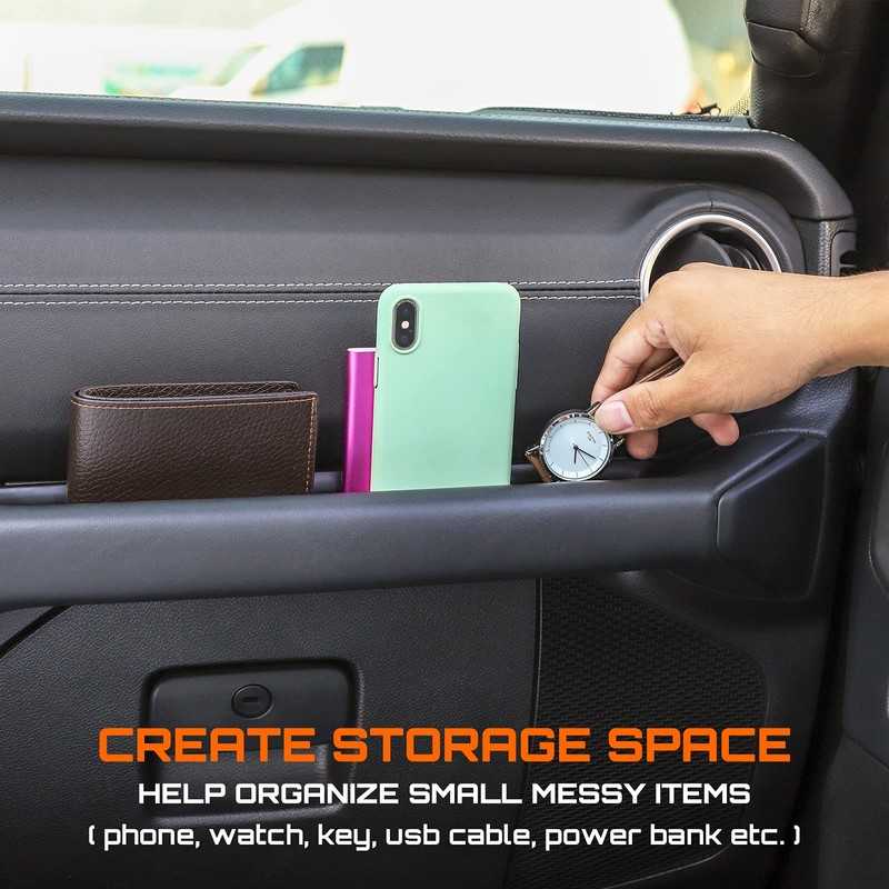 Savadicar JL GrabTray Passenger Storage Tray Organizer Grab Handle Accessory