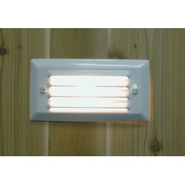 Pyxis Recessed Step Riser Deck Light, 6W LED, White