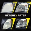 Phantom Clear 3-Step Headlight Restoration Kit – Removes Yellowing, Haze