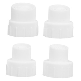 TOVINANNA 4pcs Hydro Facial Machine Replacement Tips Gentle Bubble Exfoliator Heads for Cleansing Skin Care Soft Facial Vacuum Nozzles for Beauty Equipment Accessories