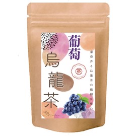 Grape Oolong Tea Powdery Instant Oolong Tea Unsweetened (Easy: Quickly Dissolves in Water/Hot Water), Commercial Use, 3.5 oz (100 g)