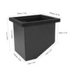 Topyond Espresso Knock Box, Coffee Grounds Dump Bin, Stainless Steel