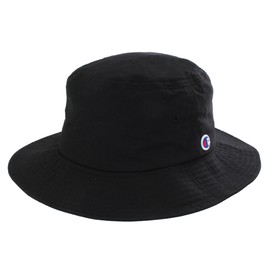 Champion 187-0114 Flat Brim Hat, Black, 58 cm