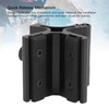 GOWENIC Universal 30 mm magnetic torch holder, non-slip handlebar mount