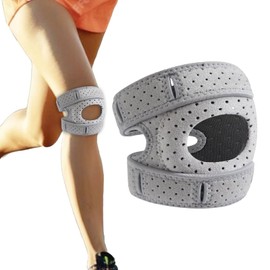 ZeiLaBang Kakadi Patella Kniebandage Männer Damen,Stabilisierung Kniestütze Sport,Bandage Knie,Kniebandage Verstellbare Knieorthesen,Atmungsaktive Kniestütze,Sport Knee Brace Knieschmerzen Lindern
