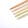 Wakasa Lacquer Chopsticks Natural Wood, Dishwasher Safe, 9.1 inches (23